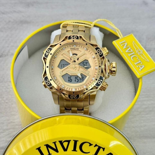 Reloj Para Hombre Invicta Pro - Dorado